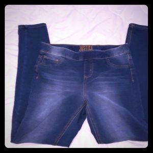 Justice Stretch Jeans sz 16
